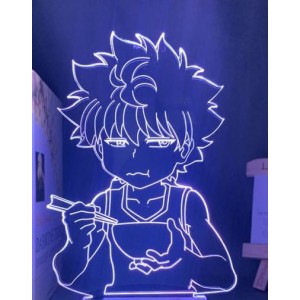 Luminária em Acrílico Hunter x Hunter 03 Killua